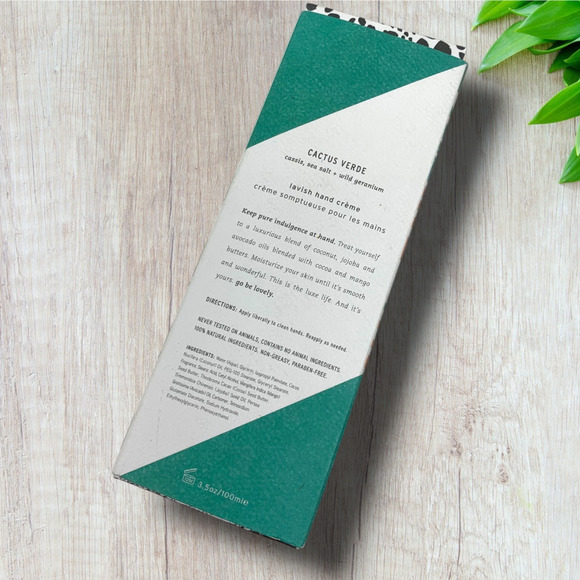 NEW Tommy Bahama Cactus Verde Lotion Lavish Fragranced Hand Creme Cream Boxed - Picture 3 of 4